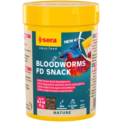 Sera Bloodworms FD Snack 
