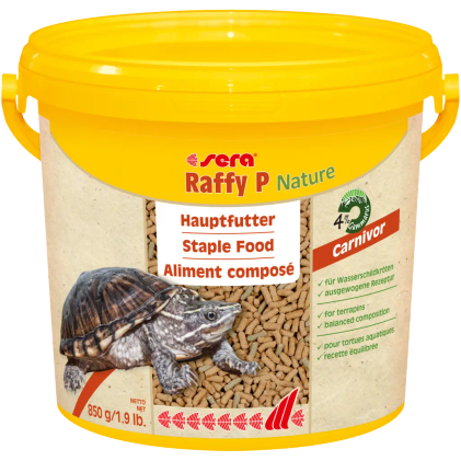 Sera Raffy P täysravinto vesikilpikonnille 3800ml/850g