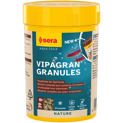 Sera Vipagran Granules uppoavat rakeet 100ml, 250ml & 1000ml