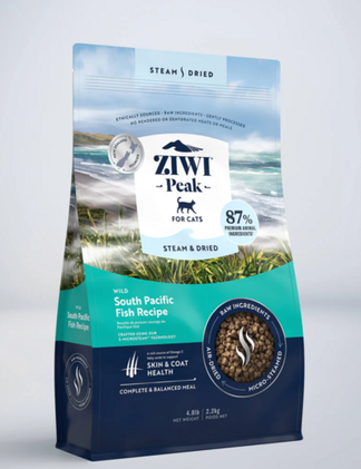 ZiwiPeak Cat, Steam & Dried, Kala, 2,2kg