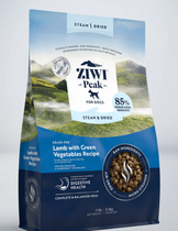 ZiwiPeak Dog, Steam & Dried, Lammas