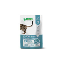 Super Premium Cat, Adult Kana, Lohi & tonnikala, 22x100g, á 1,05€