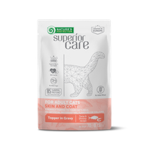 Superior Care Cat, ADULT Skin and coat, Tonnikala & Katkarapu 24x70g