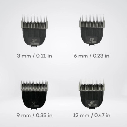 Tauro Pro Line – Trimmauskoneenterä, Setti 3, 6, 9 & 12mm