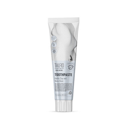 Tauro Pro Line, Pure Nature hammastahna hopea hiukkasilla 100ml
