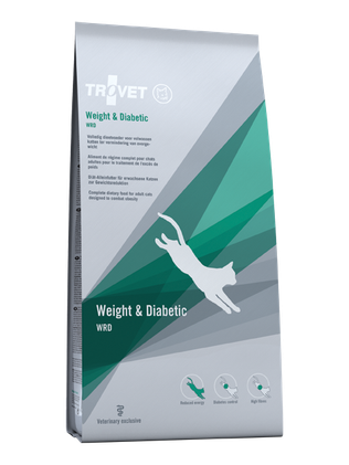Trovet WRD Weight & Diabetic kissoille 2,5kg