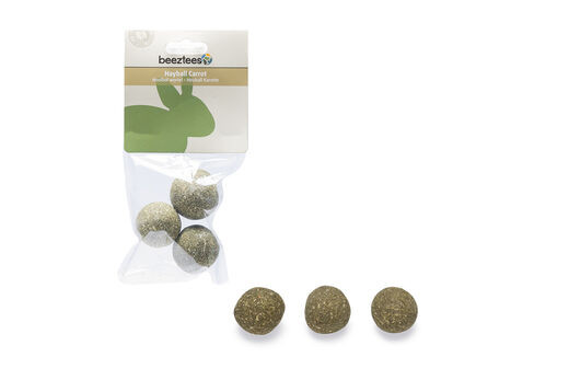 Beeztees Kehäkukka Heinäpallo - 3kpl