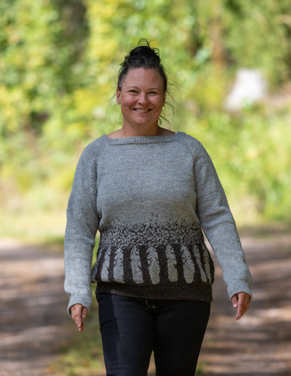 Ruskan jälkeen -neulepaita