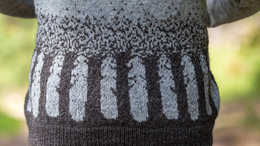 Ruskan jälkeen -neulepaita