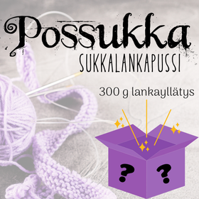 Possukka, 300 g sukkalankayllätys.