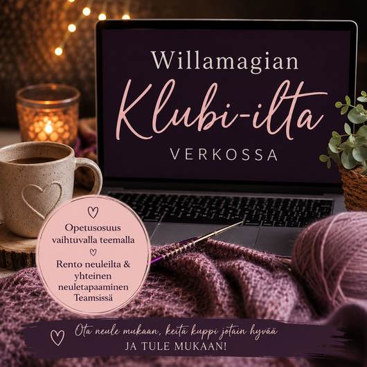 Willamagian Klubi-ilta verkossa
