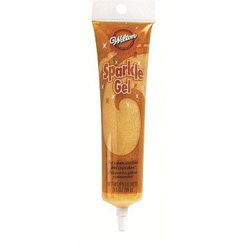 Kimalteleva koristelugeeli, kulta, 99gr