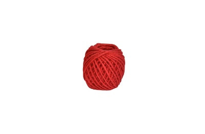 Juuttinaru, punainen, 25cm
