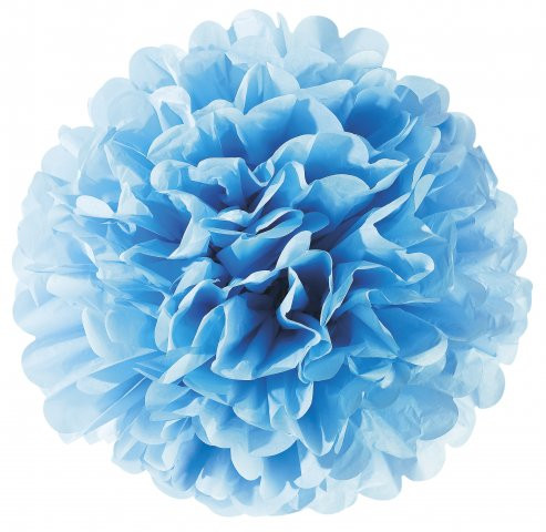 PomPom, sininen, 42cm