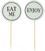 Enjoy, Eat me, vaaleanvihreä,12kpl