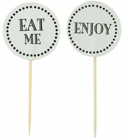 Enjoy, Eat me, vaaleanvihreä,12kpl