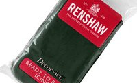 Renshaw sokerimassa, musta, 250gr