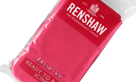 Renshaw sokerimassa, fuksian pinkki, 250gr