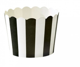 Muffinivuoka, keskikoko, mustavalkoinen