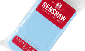Renshaw sokerimassa, vaaleansininen, 250gr