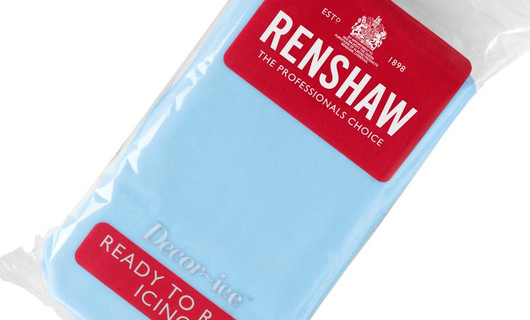 Renshaw sokerimassa, vaaleansininen, 250gr