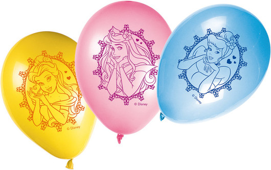 Ilmapallot, Disneyn prinsessat, 8 kpl