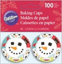Minimuffinivuoka, lumiukot, 100kpl