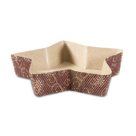 Tähtikakkuvuoka, 4kpl, pahvia