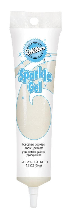Kimalteleva koristelugeeli, valkoinen, 99gr