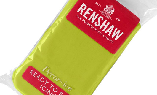 Renshaw sokerimassa, lime, 250gr