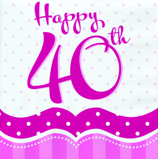 Lautasliina, 40 vuotta, Happy 40th