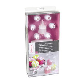 Kaksiväri-pursotinsetti,15-osainen