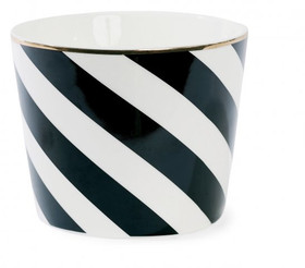 Keraaminen tarjoiluastia, mustavalkoinen