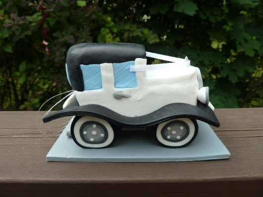 Hääkoriste, hääauto 'Just Married'
