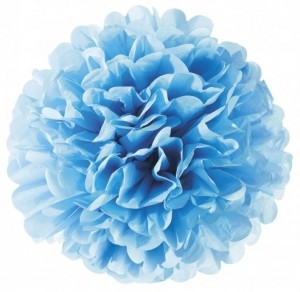 PomPom, sininen, halkaisija 35cm