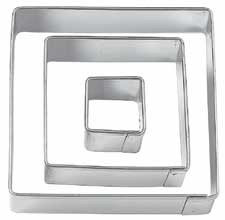 Muottisetti neliöt, 3 kpl