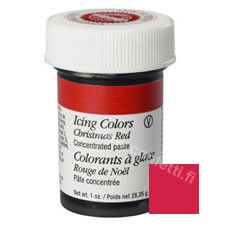 Pastaväri joulunpunainen