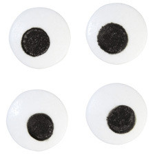 Syötävä koriste, isot silmät,28gr