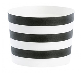 Muffinivuoka, keskikoko, mustavalkonen vaakaraidoitus,24kpl