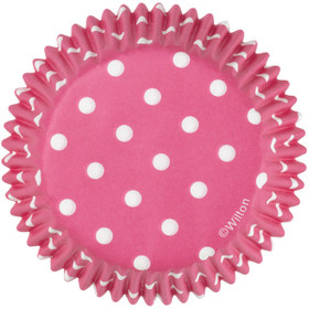 Muffinivuoka, dotty, pinkki, 75kpl