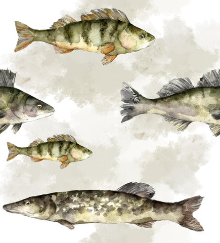 Kalakaverit-luomutrikoo valkoinen