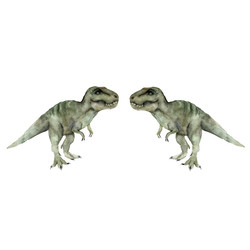 2kpl Dinot-silityskuva Rex mini
