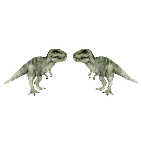 2kpl Dinot-silityskuva Rex mini