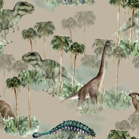 Dinot-luomutrikoo, ruskea