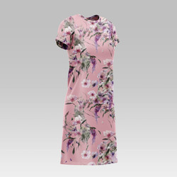 Viola-luomutrikoo vaaleanpunainen 