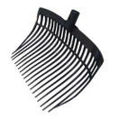 Talikon pää musta, shavings fork