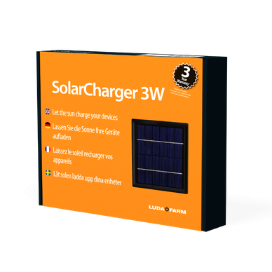 SolarCharger 3W (aurinkopaneeli fence alarmiin)