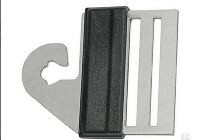 Litzclip veräjänkahvaliitin  40 mm nauhalle, 4 kpl