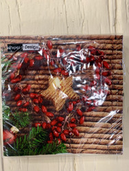 Jouluiset lautasliinat, servietit, 33 x 33 cm, erilaisia, PaperDesign