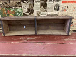 Kaksiosainen rouhea, metallivahvikkeinen tiilimuotti, Chic Antique